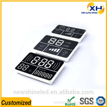 NEWSHINE Large dual color 7-segment Digital Number Led Display White led module